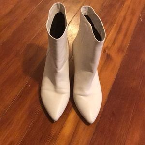 White booties